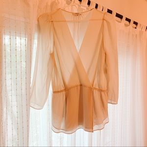 Babaton 100% silk blouse